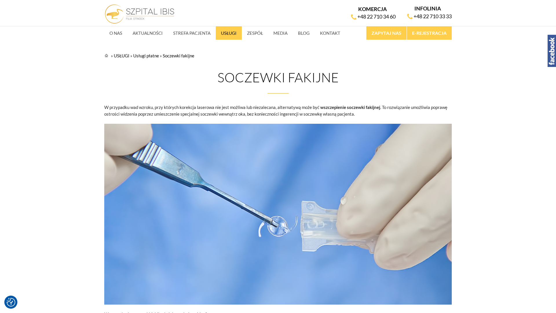 Bezpieczeństwo zabiegów korekcji wzroku – znaczenie diagnostyki przed soczewkami fakijnymi i po zabiegu